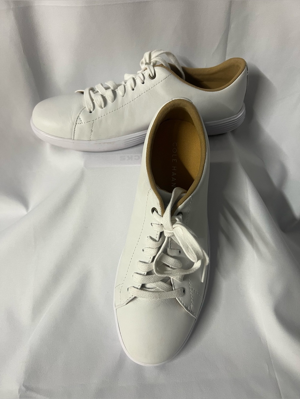 Cole Haan Women’s White Grand Crosscourt Sneaker